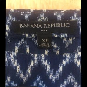 XS banana republic blouse